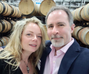 Enjoying a winery in Niagara On The Lake