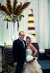 Michelle with event planner David Connolly